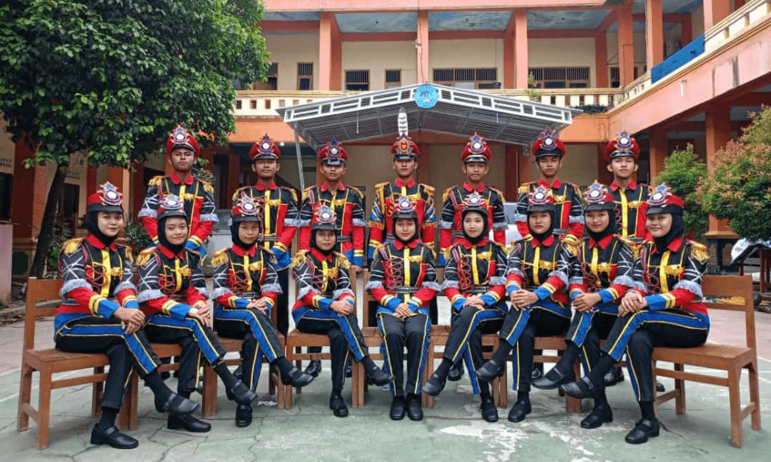 Mengukir Prestasi Lewat Ketangguhan Baris-Berbaris